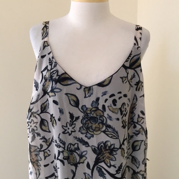 LANE BRYANT 18/20 printed grey combo midi dress - Picture 2 of 7